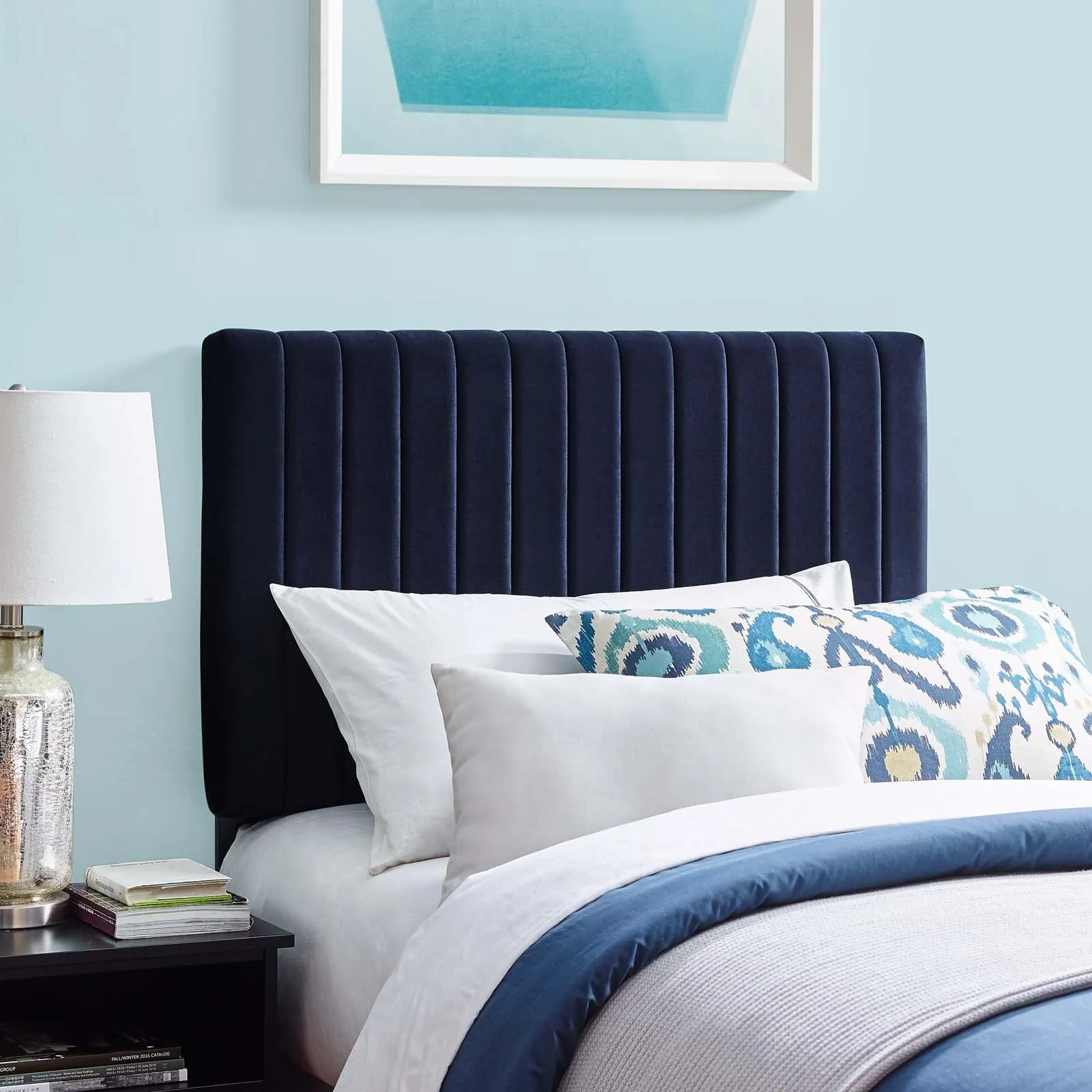 Keira Performance Velvet Headboard