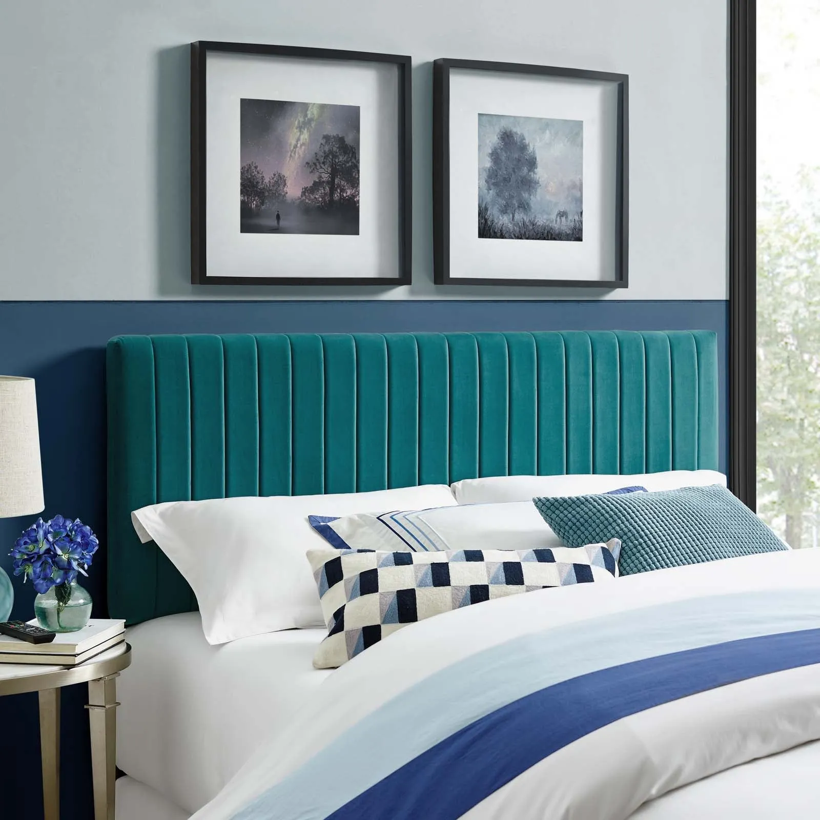 Keira Performance Velvet Headboard