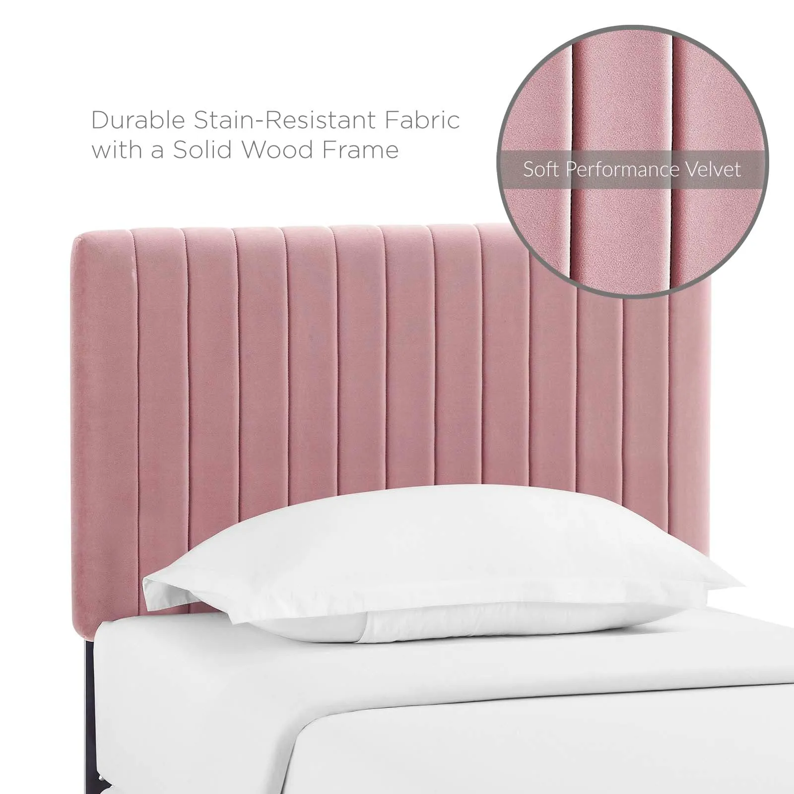 Keira Performance Velvet Headboard