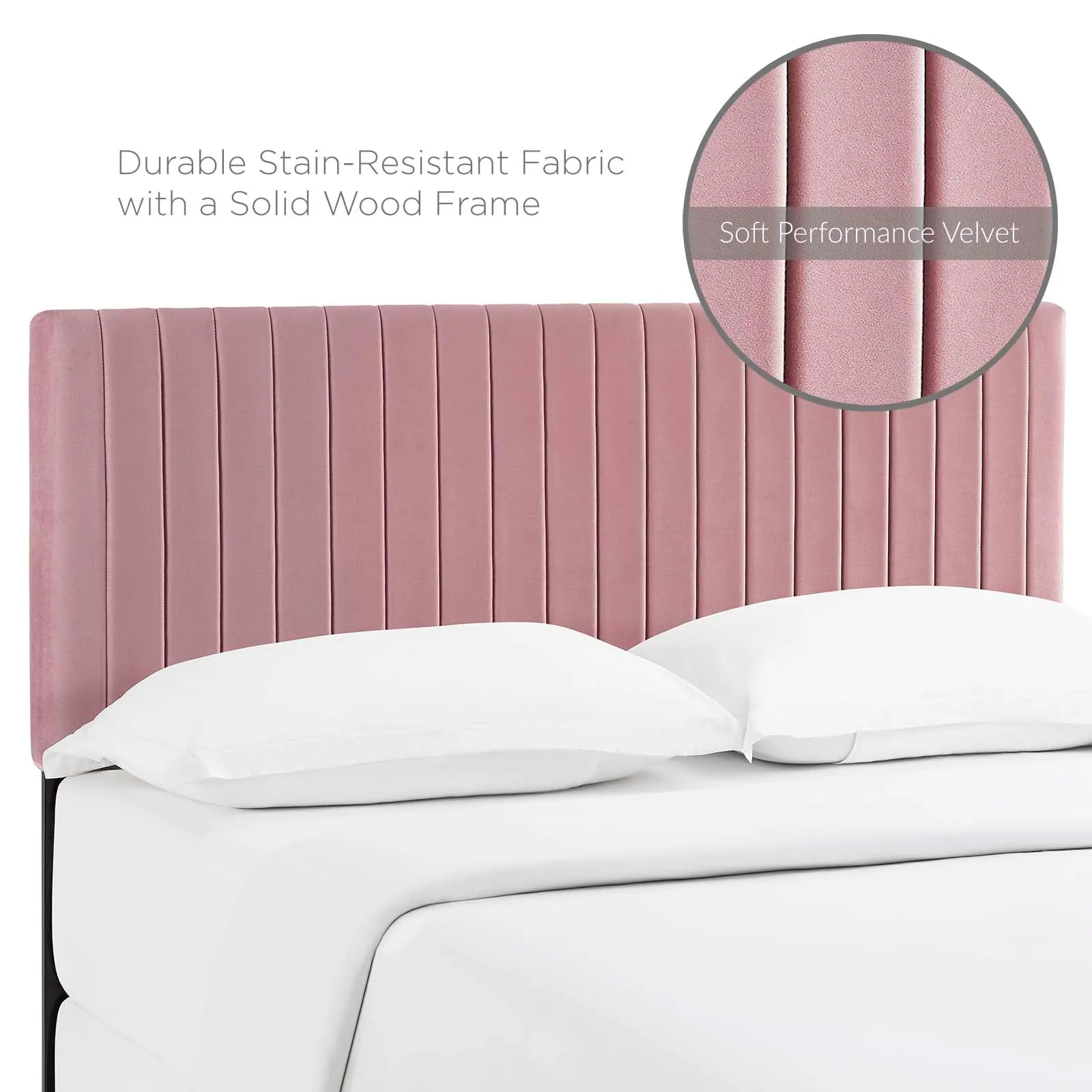 Keira Performance Velvet Headboard