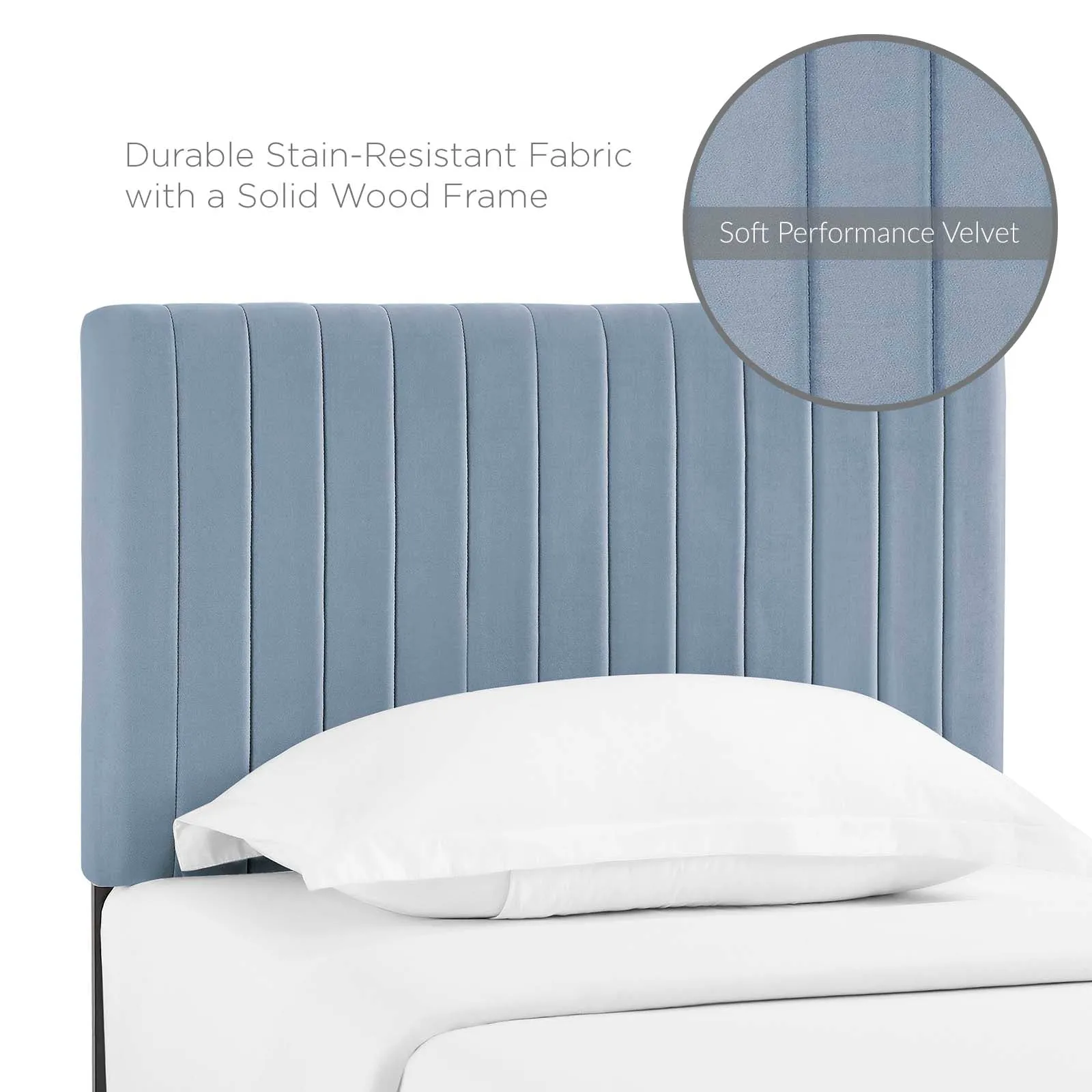 Keira Performance Velvet Headboard