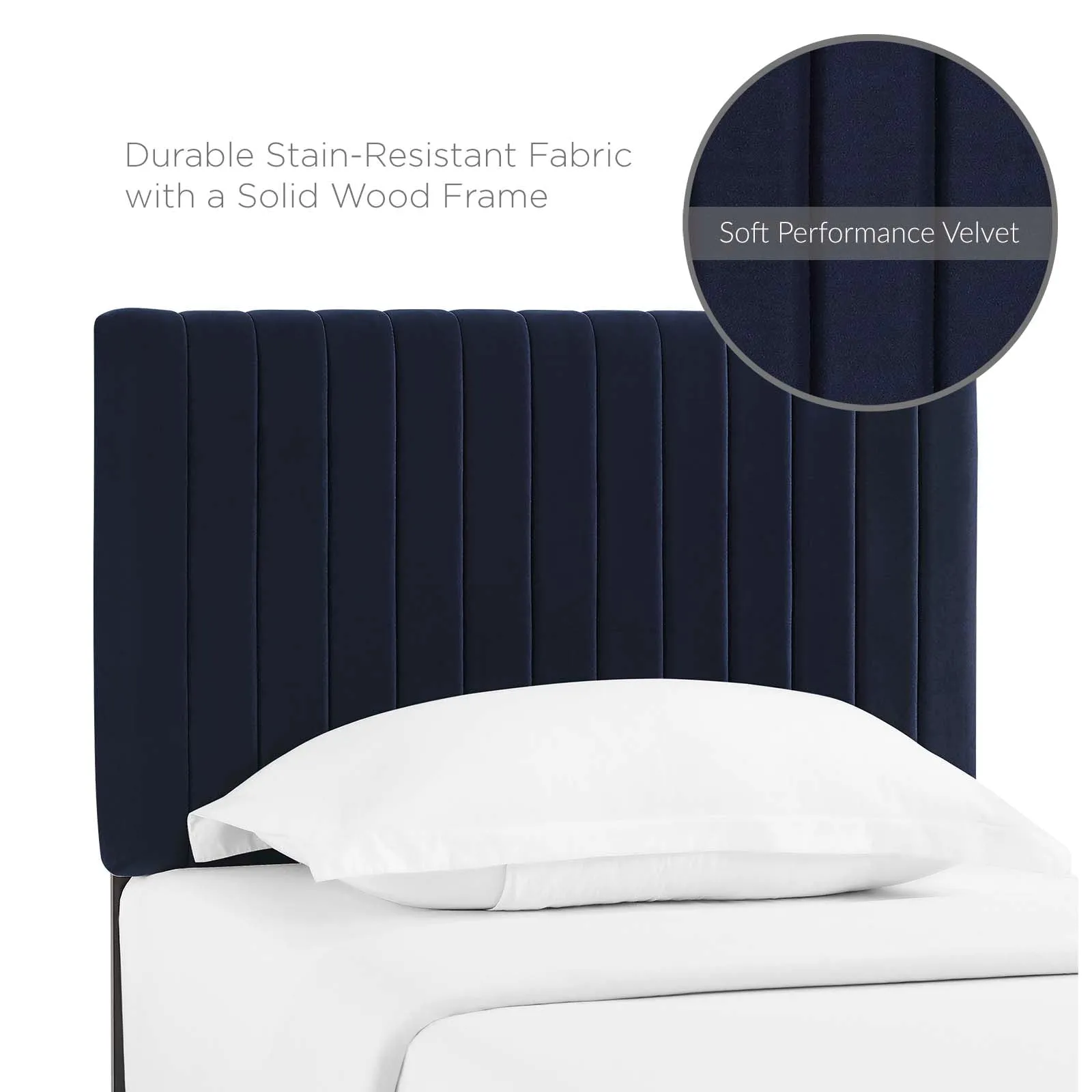 Keira Performance Velvet Headboard