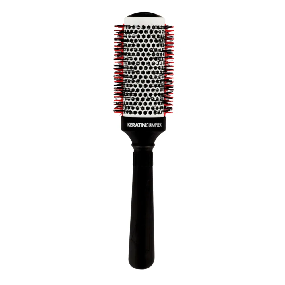 Keratin Complex | Round Brush With Thermal Comb