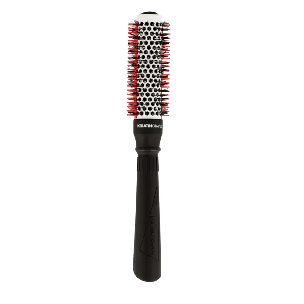 Keratin Complex | Round Brush With Thermal Comb