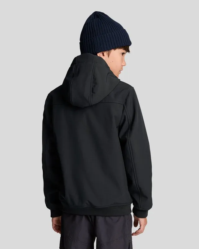 Kids Softshell Hooded Jacket