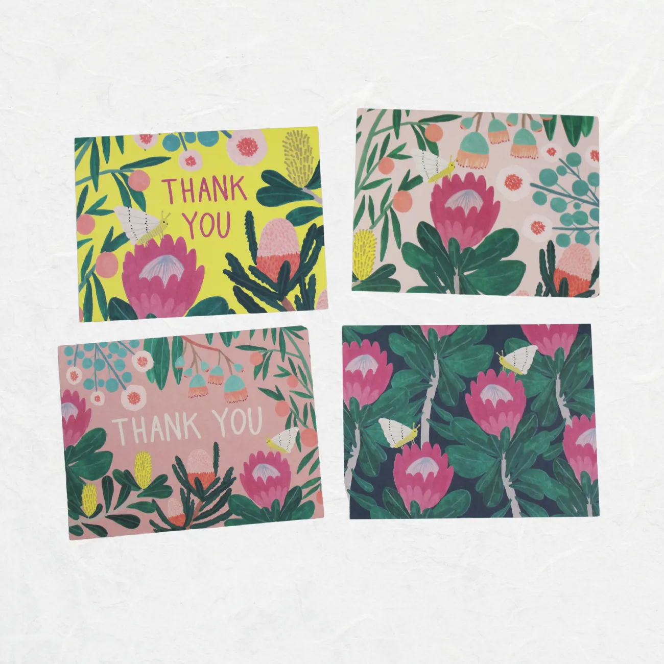 King Protea Chic Boxed Notecards