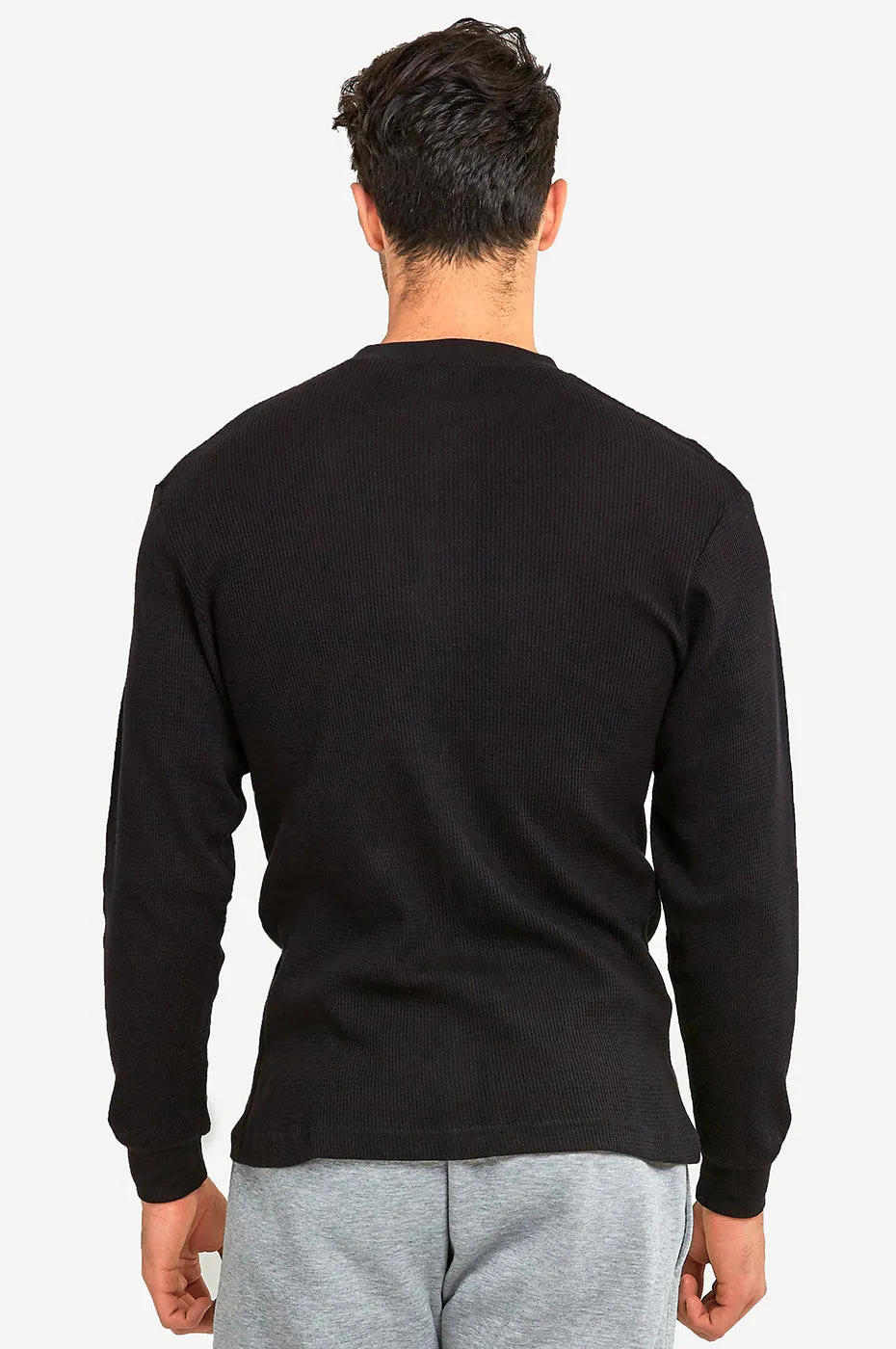 KNOCKER MEN'S MEDIUM WEIGHT THERMAL (MTU1000_BLACK)