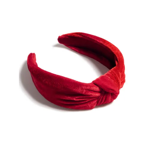 Knotted Velvet Headband