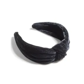 Knotted Velvet Headband