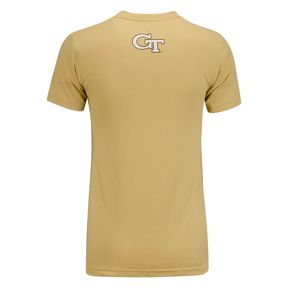 Ladies Georgia Tech Yellow Jackets Basketball Fastboard Creator T-Shirt