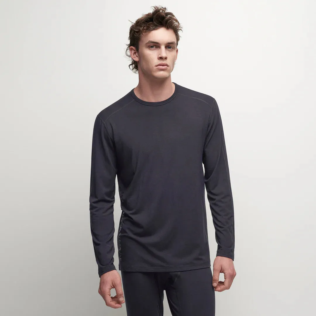 Le Bent Mens Core Lightweight Crew Merino Base Layer