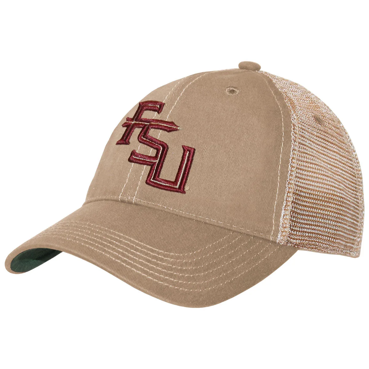 Legacy FSU Adjustable Relaxed Trucker - Khaki