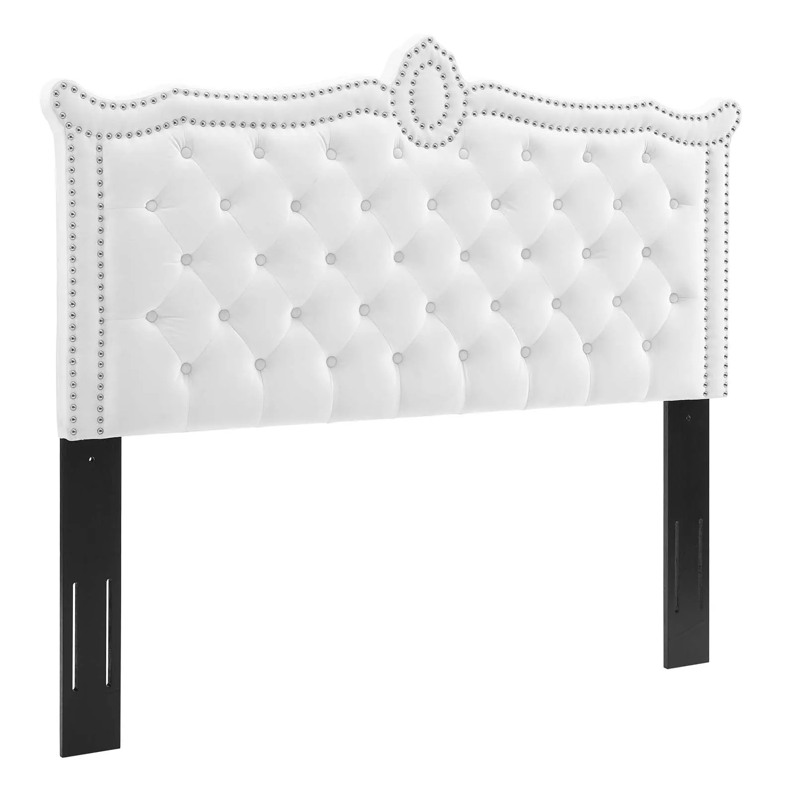 Louisa Tufted Performance Velvet Headboard