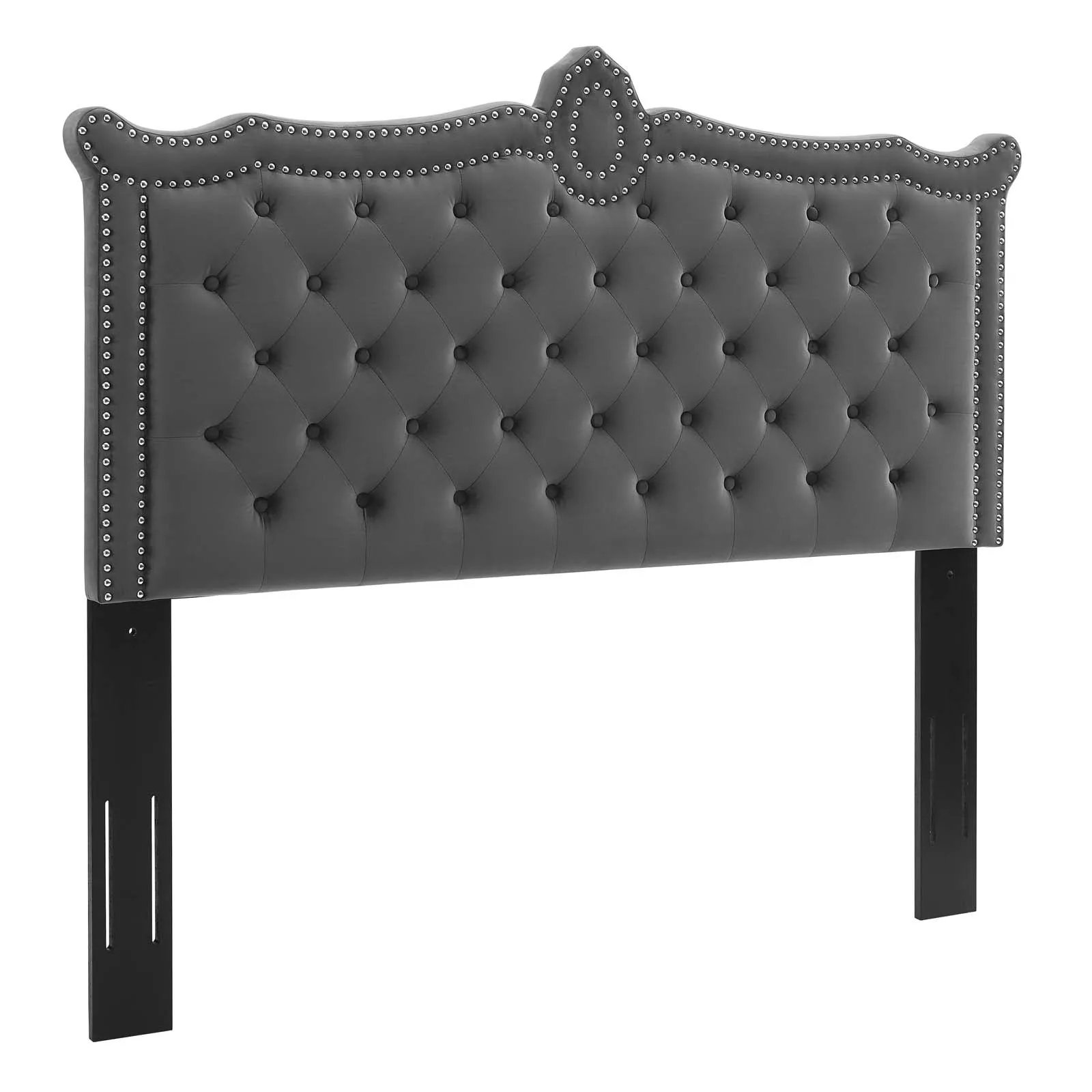 Louisa Tufted Performance Velvet Headboard