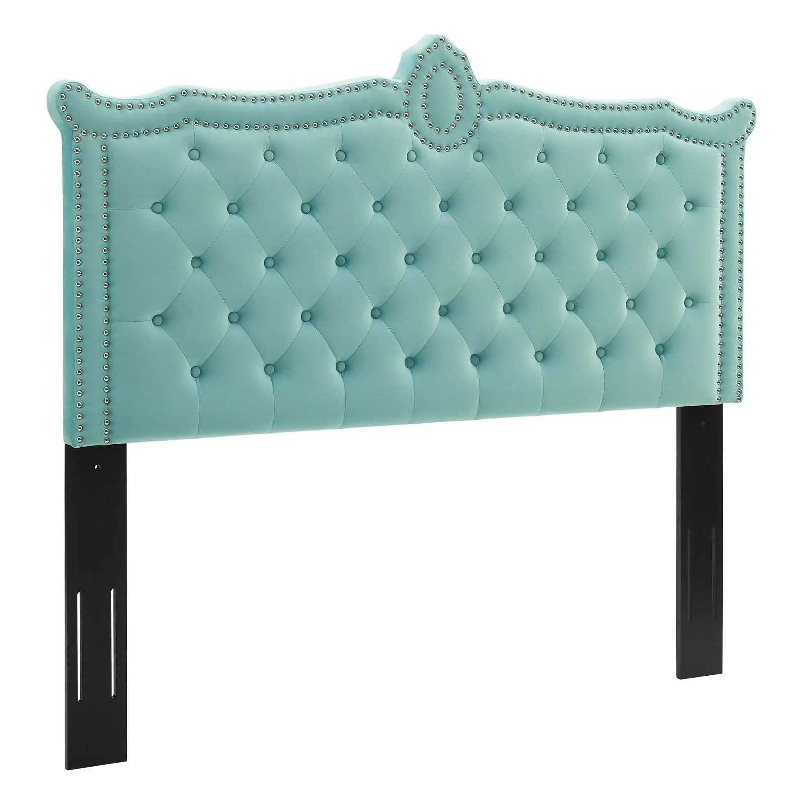 Louisa Tufted Performance Velvet Headboard