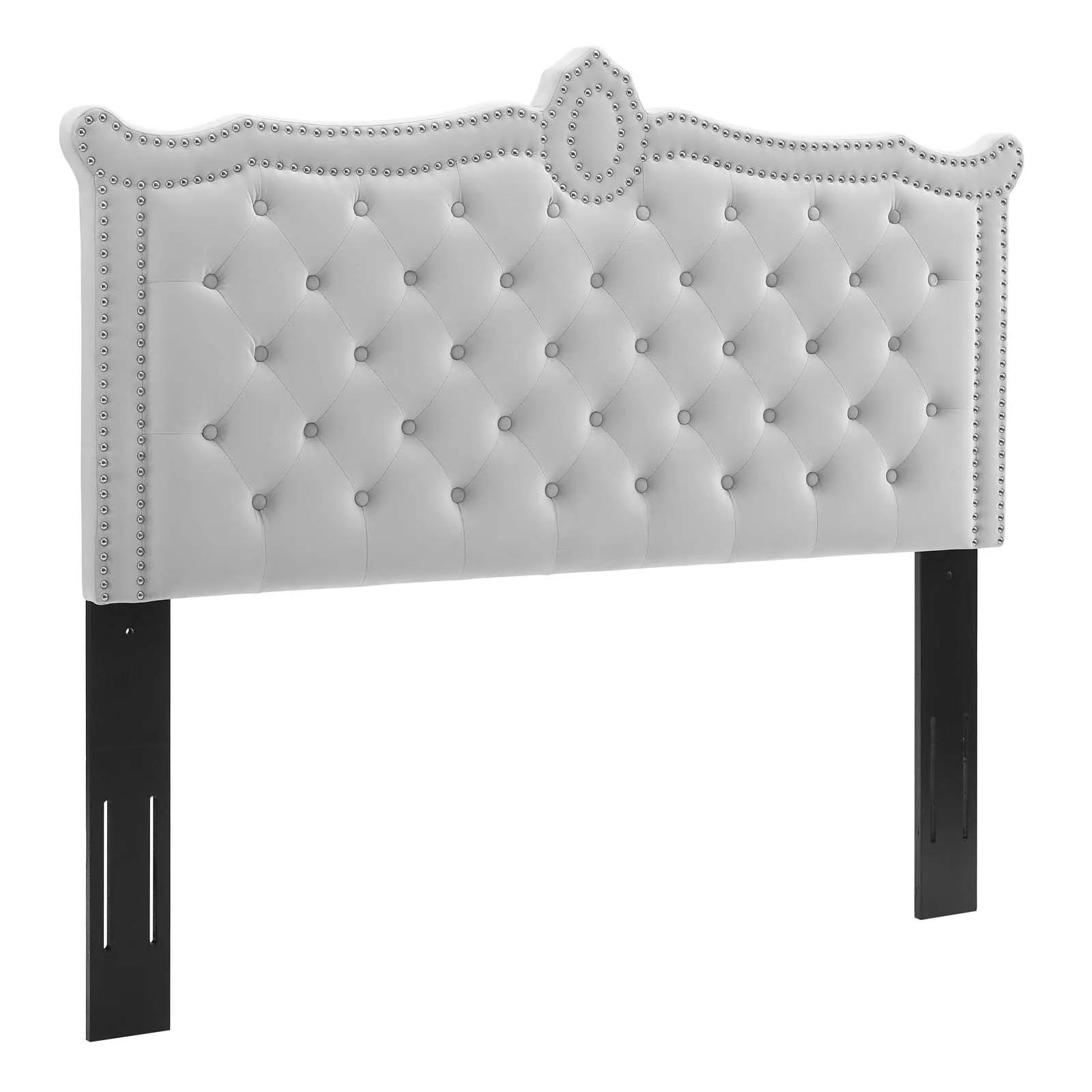 Louisa Tufted Performance Velvet Headboard