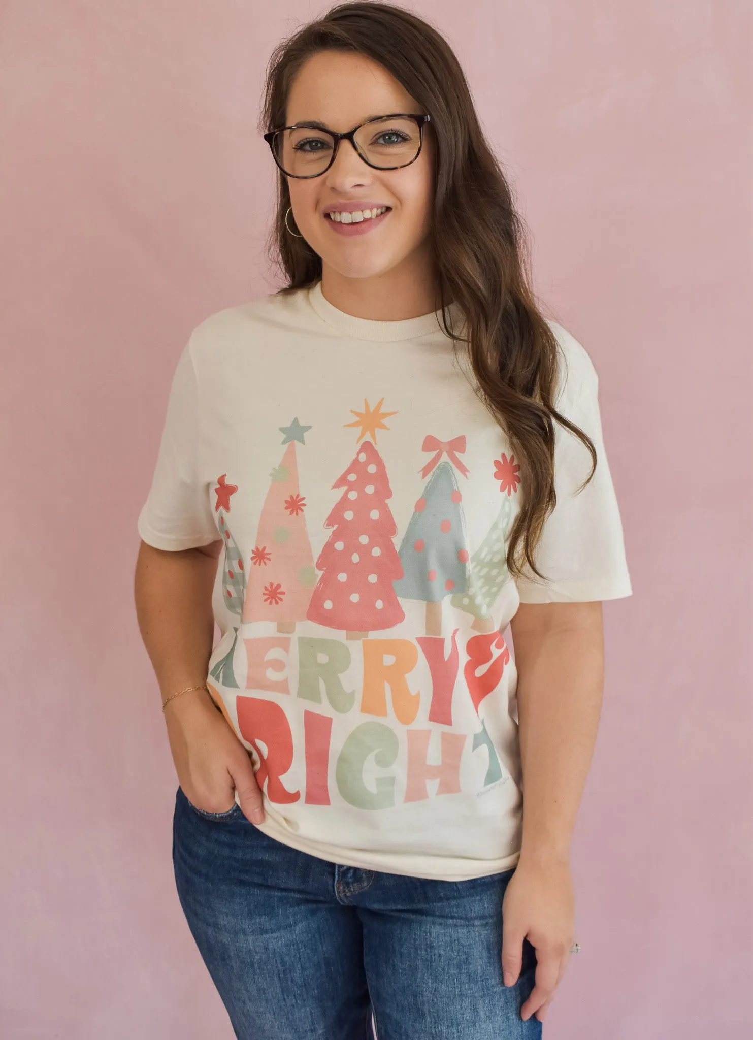 Merry & Bright Graphic Tee