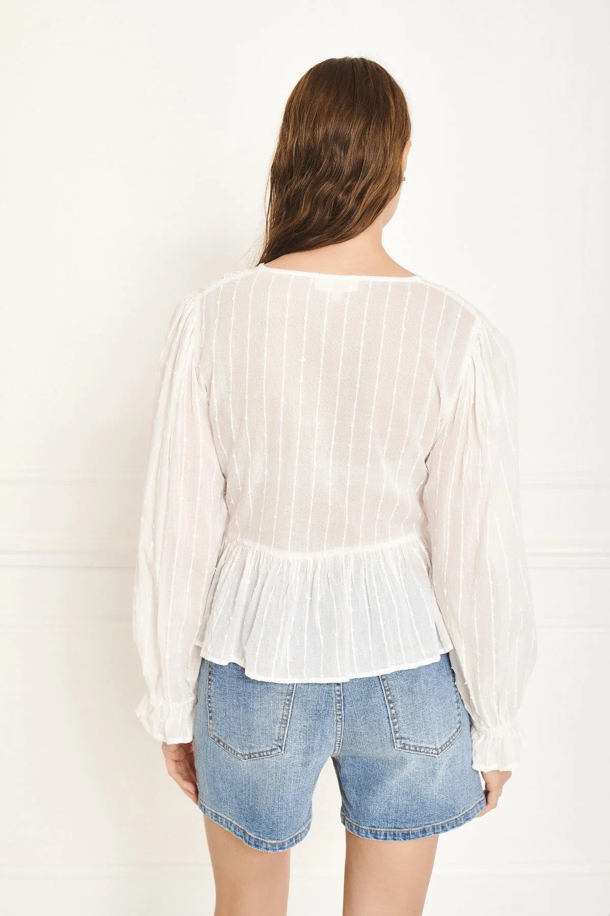 MKT Blusa Hippie Chic Helmes Crudo