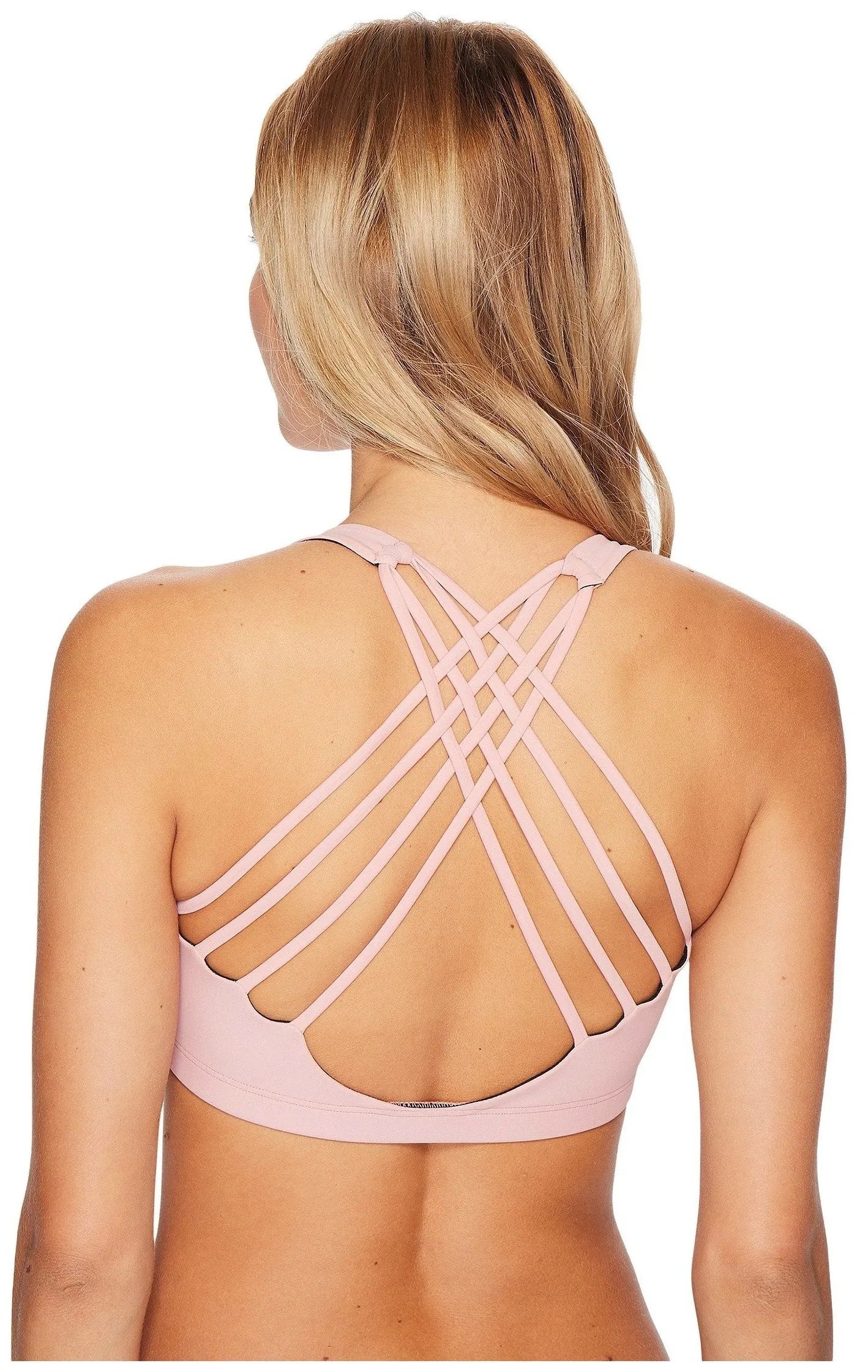 Onzie Chic Strappy Bra Blush