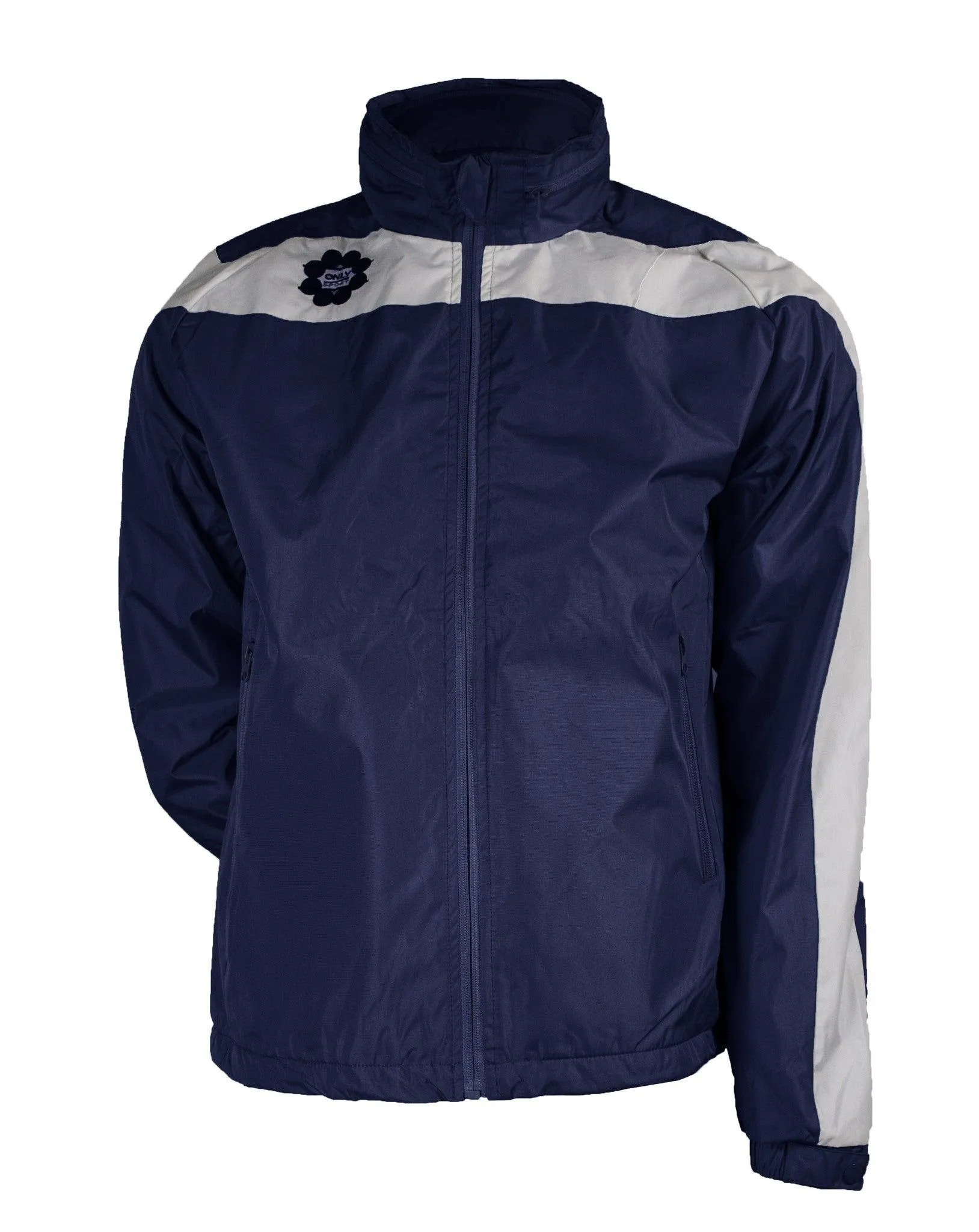 Players Jacket - Navy/white