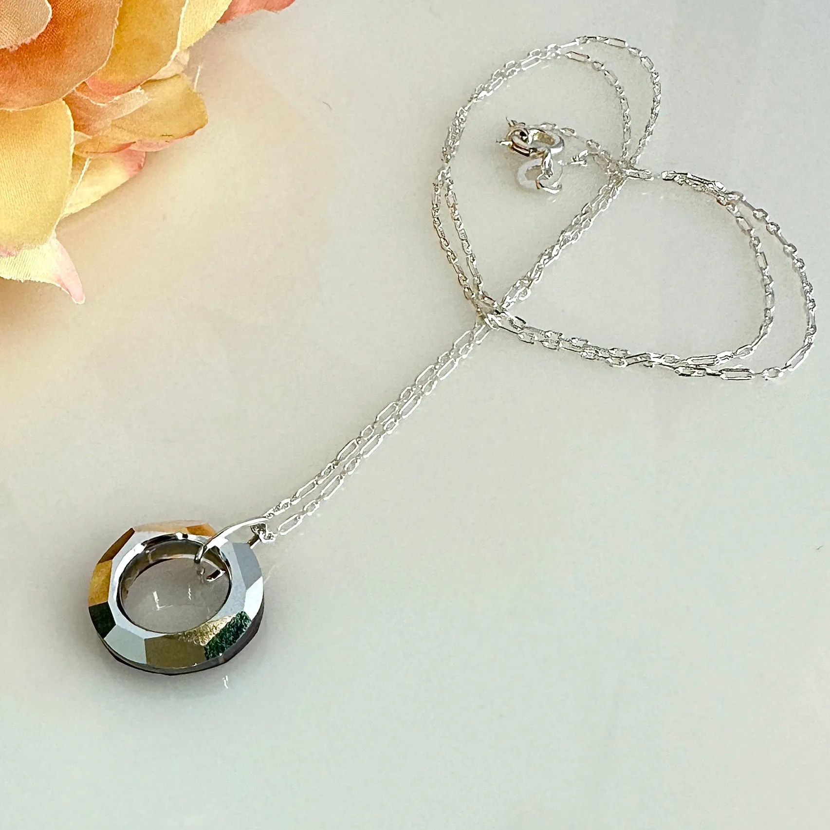 "Bright Ring" Necklace