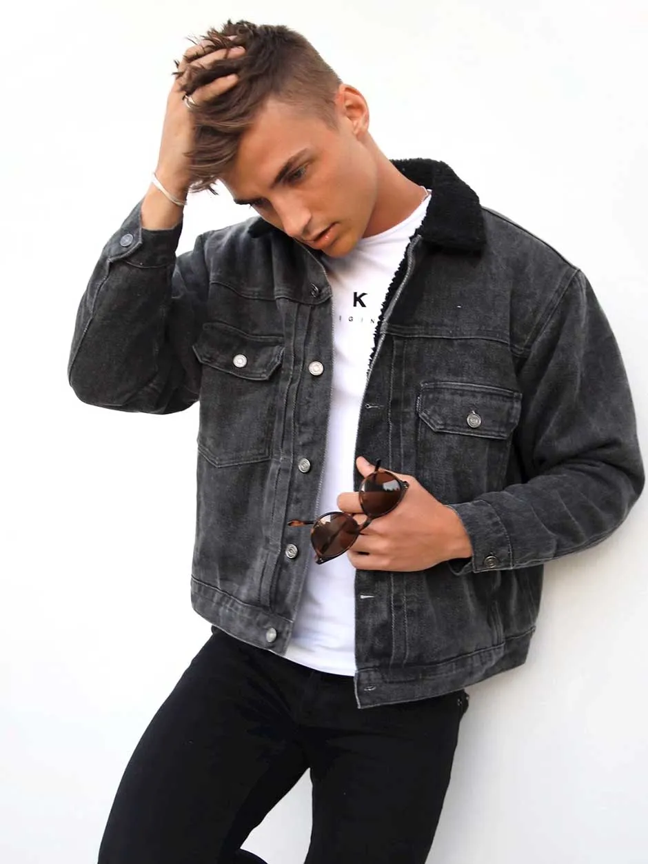 Rapha Denim Jacket - Charcoal