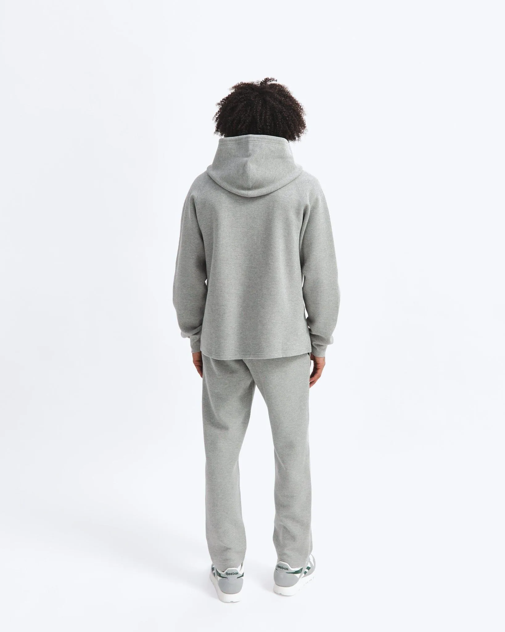 Reigning Champ - Flatback Thermal Pant - Heather Grey