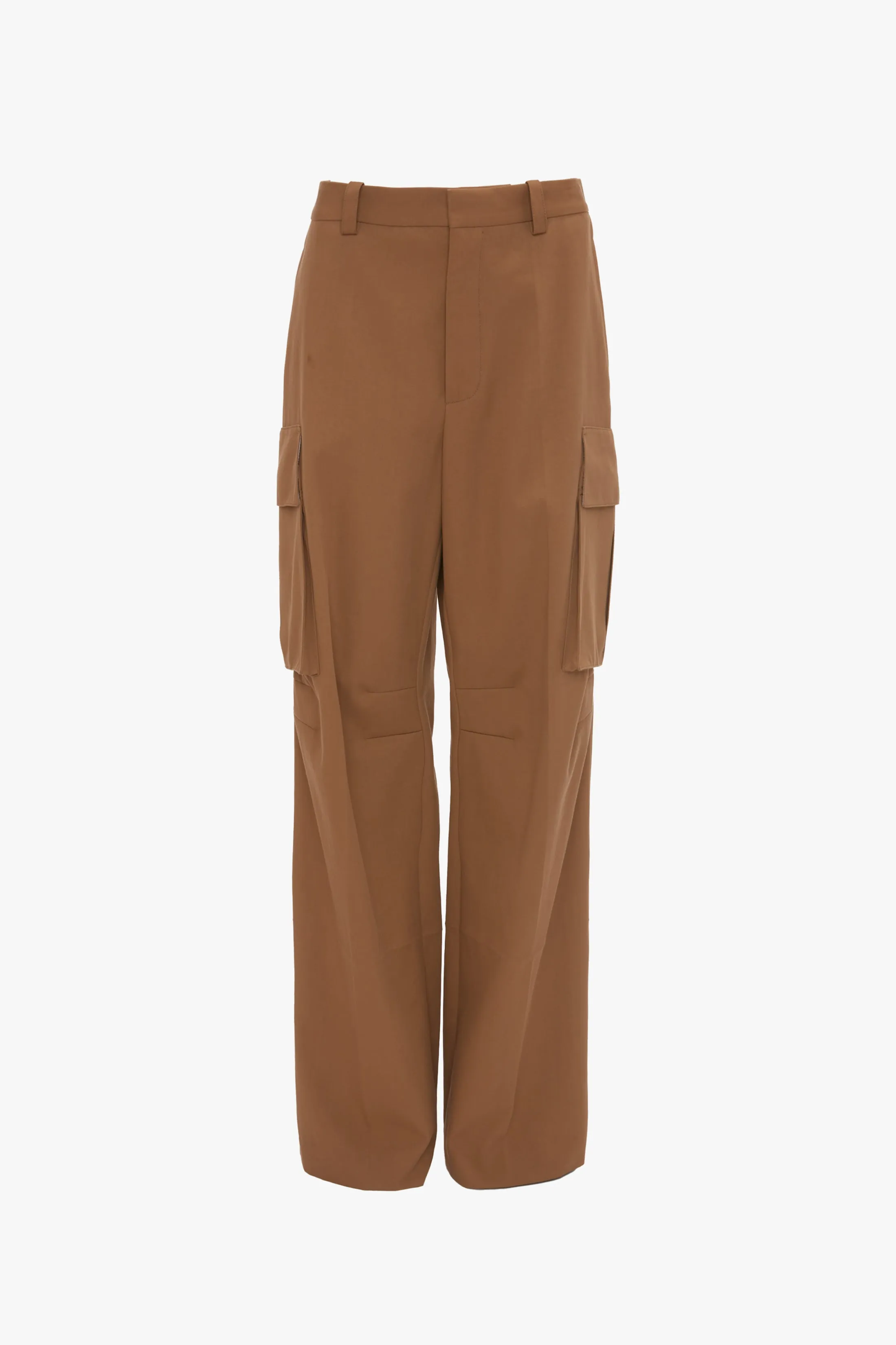 Relaxed Cargo Trouser In Tobacco