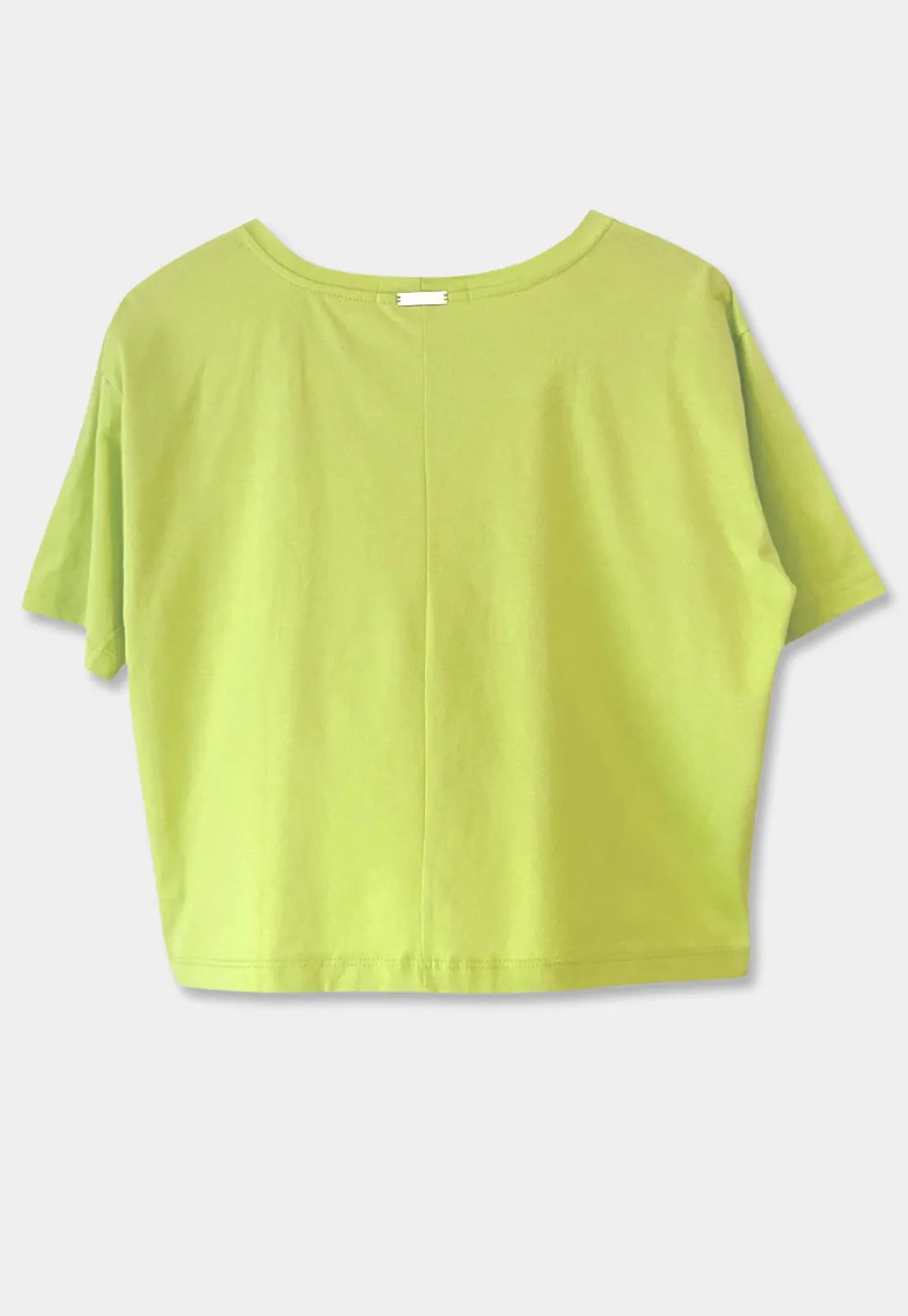 Relaxed Crop Pocket T-Shirt