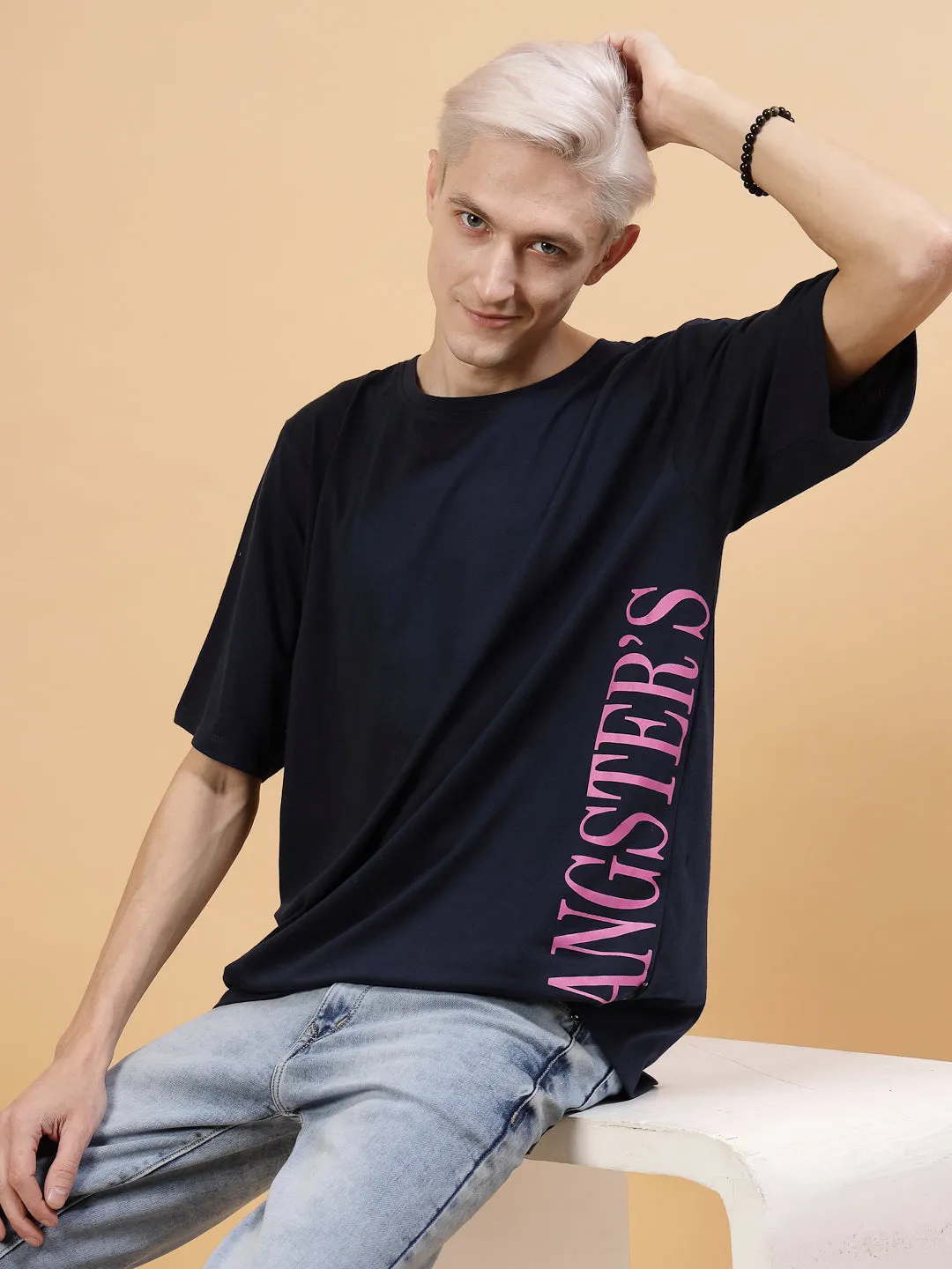 Relaxed Fit Men's Oversized Cotton Tee