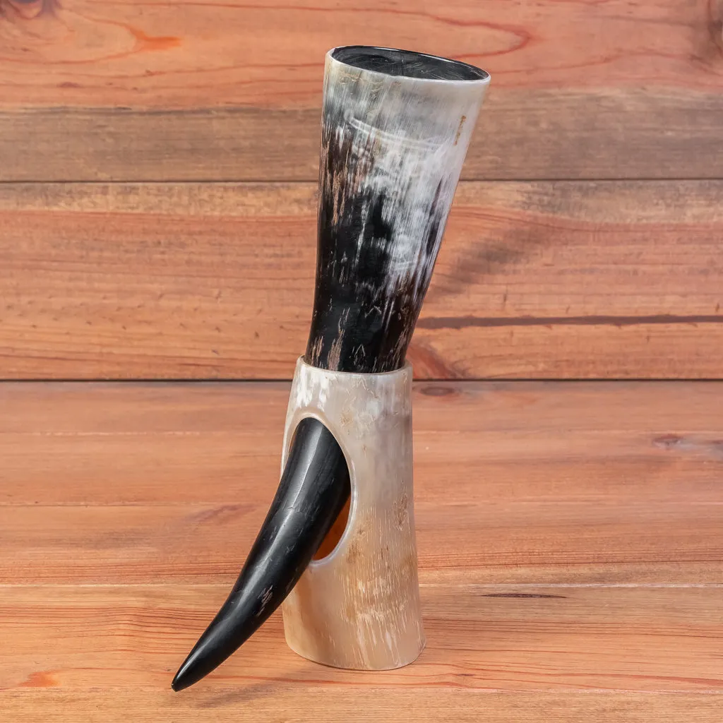 Rugged Drinking Horn   Horn Stand (XL)