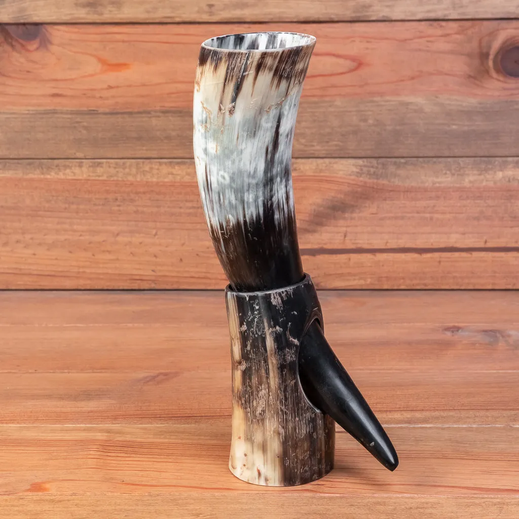 Rugged Drinking Horn   Horn Stand (XL)