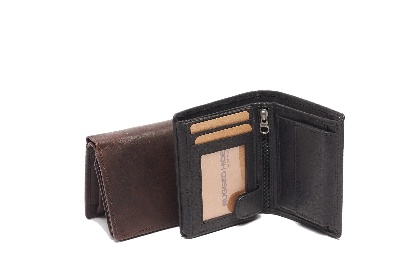 Rugged Hide Scott Wallet