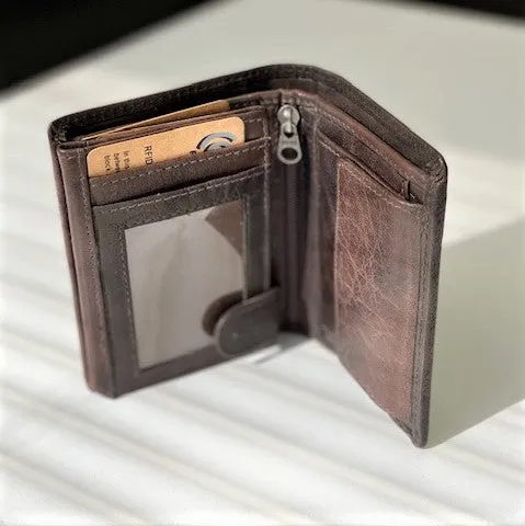 Rugged Hide Scott Wallet