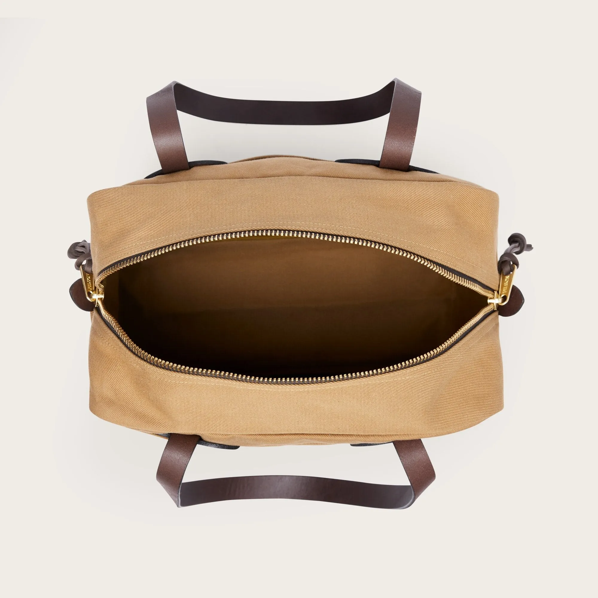 RUGGED TWILL TOTE BAG WITH ZIPPER