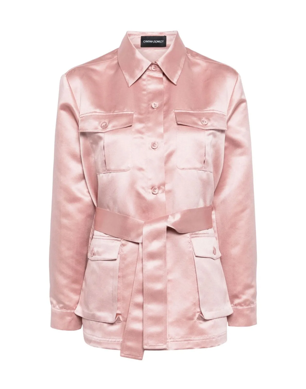 Satin Safari Jacket