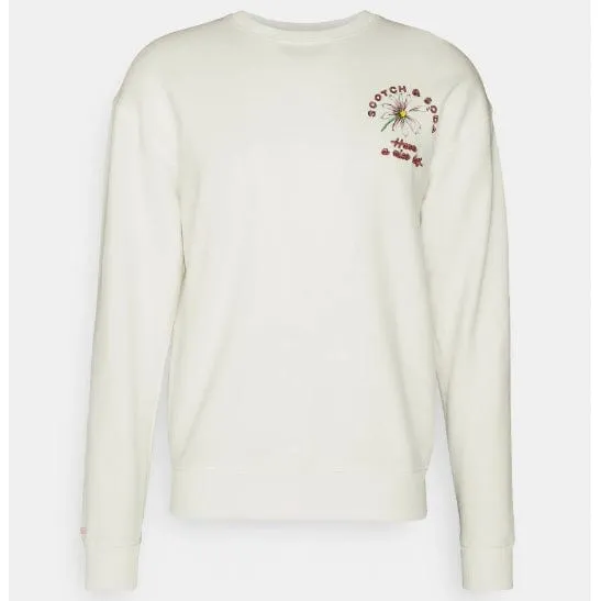 Scotch & Soda Festival Aw Sweatshirt (Off White) 172993