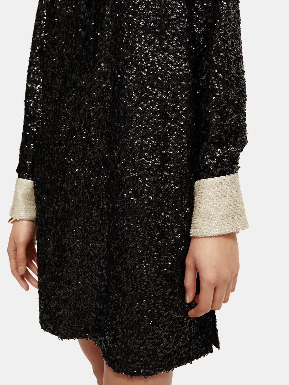 Scotch & Soda Sequin Mini Dress