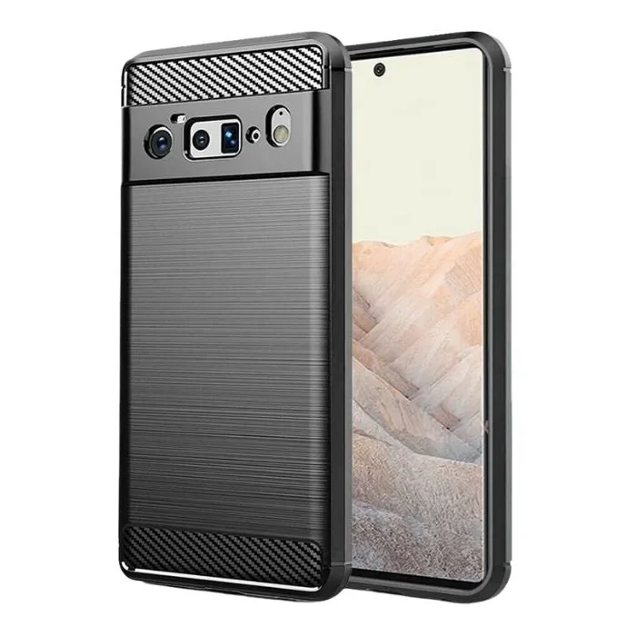 Shockproof Rugged Case for Google Pixel 6 Pro - Black