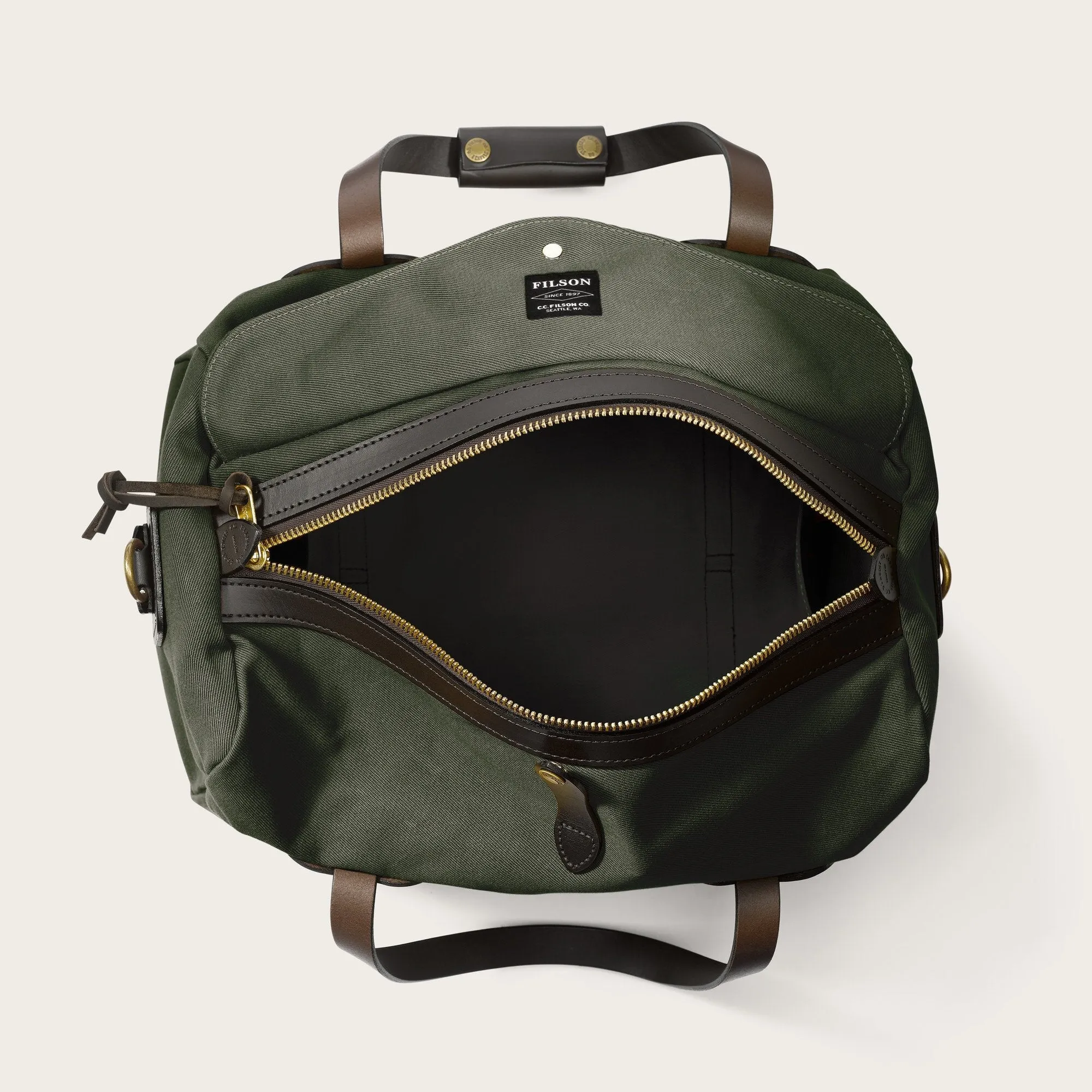 SMALL RUGGED TWILL DUFFLE