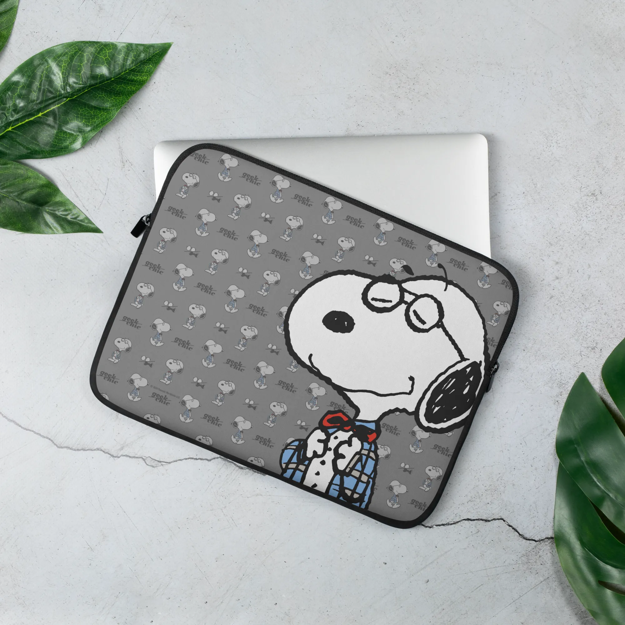 Snoopy Geek Chic Pattern Laptop Sleeve