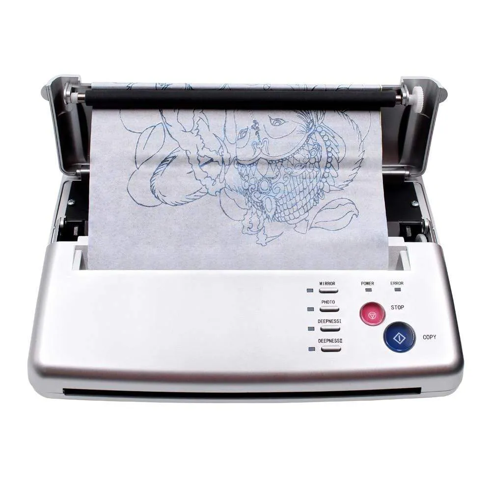 Tattoo Transfer Machine Copy A4 Printer Drawing Thermal Stencil Maker Copier Machine Transfer Paper Carbon Papier Supplies