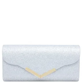 TEXTURE CHIC DESIGN CLUTCH