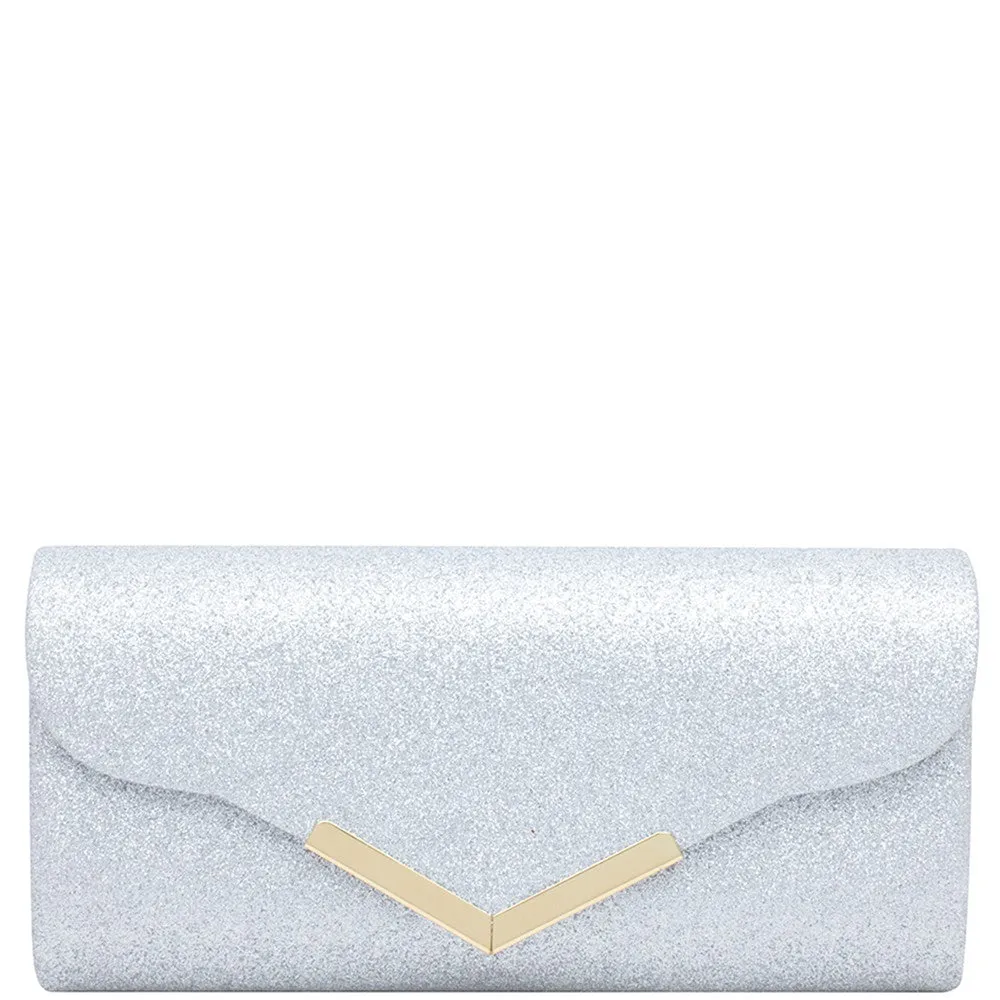 TEXTURE CHIC DESIGN CLUTCH