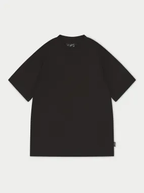 UNBRANDED RELAXED T-SHIRT - BLACK