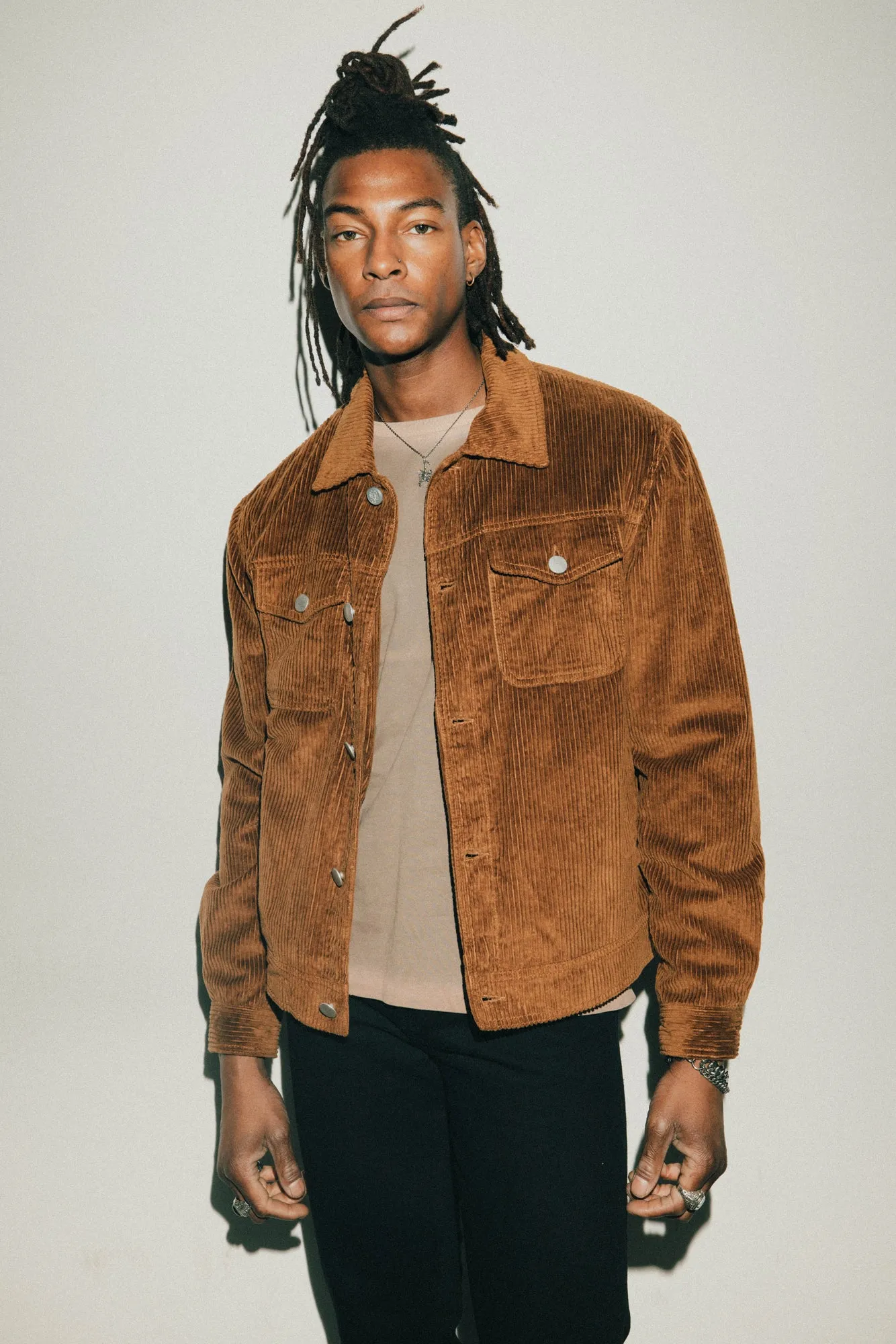 Vedder Cord Jacket | Tan