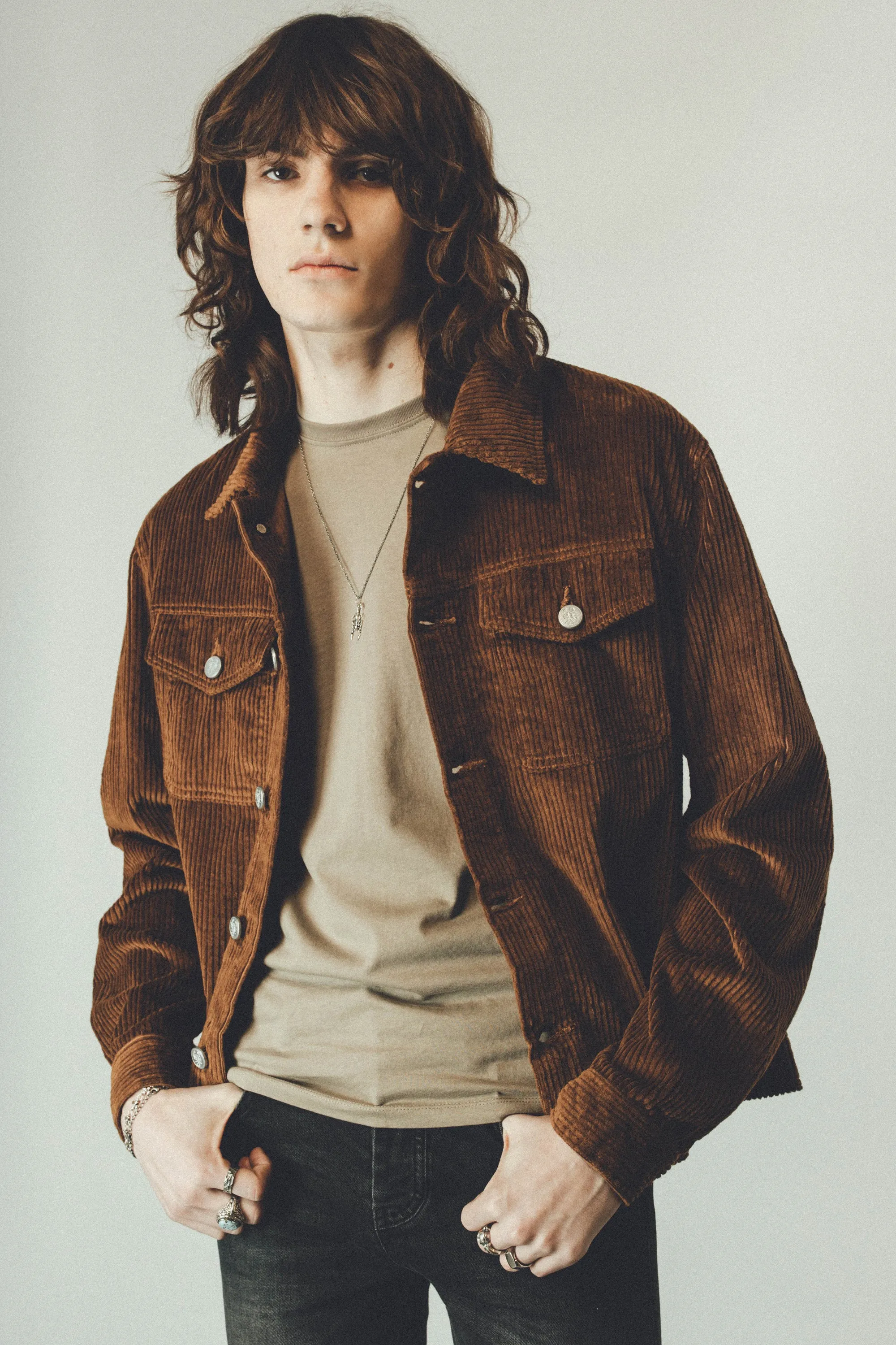 Vedder Cord Jacket | Tan