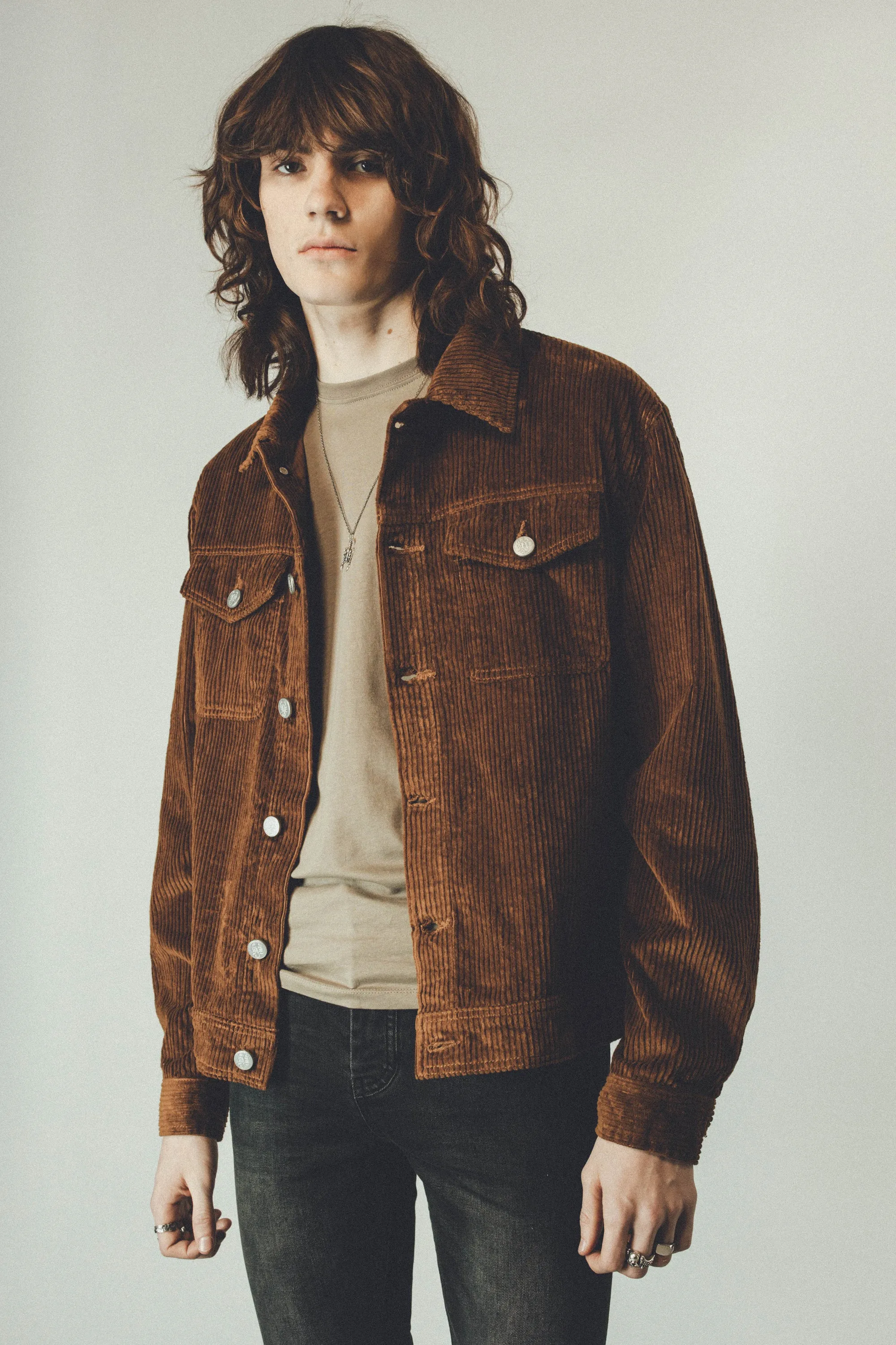 Vedder Cord Jacket | Tan