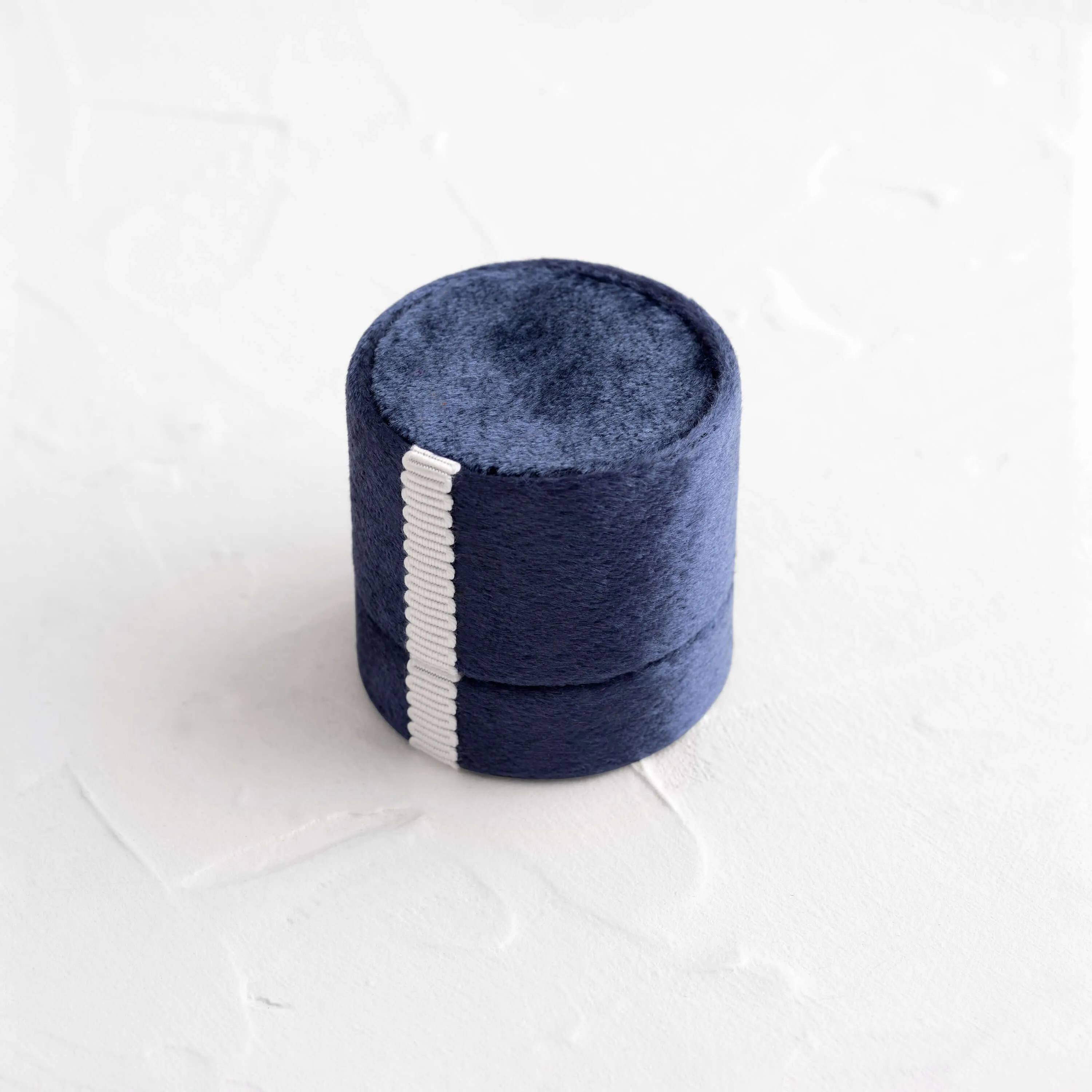 Velvet Ring Box - Indigo