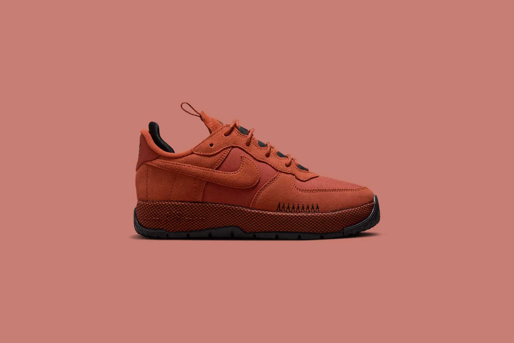 Women's Air Force 1 Wild - Rugged Orange/Black